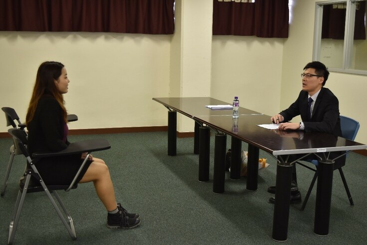 Professional on-site interview from Kelly Services with each PRM Year 3 student on 18 March, 2016.